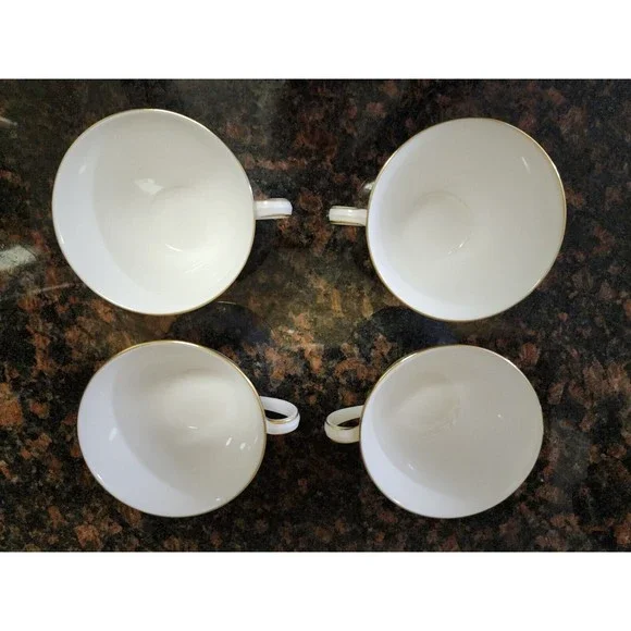 Royal Doulton GOLD LACE English Fine Bone China Tea Cup H4989 Made in England - Picture 5 of 9